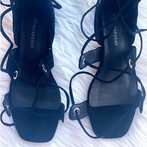 Jeffrey Campbell Bryndis Suede Gladiator Sandal, 6 - Picture 5 of 7